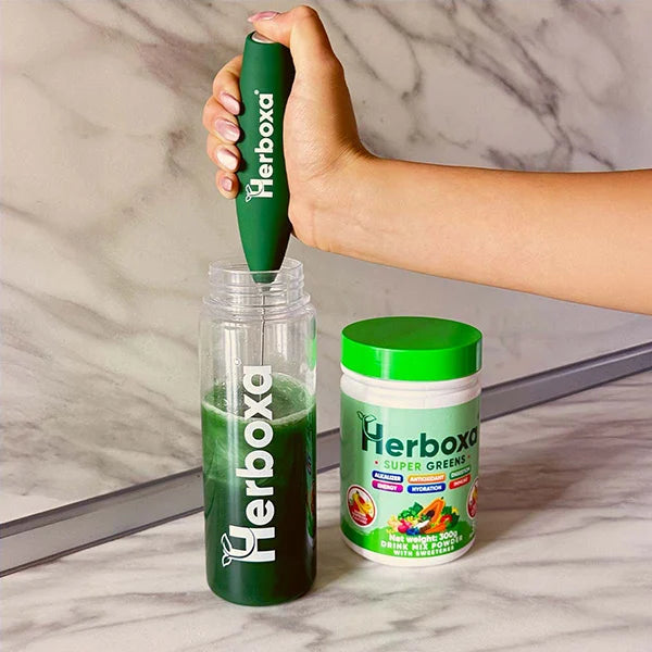 Delicious Herboxa Super Greens drink mix