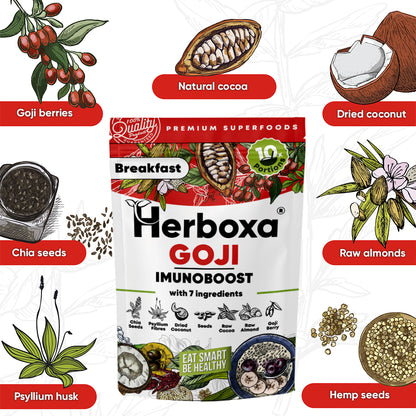 Goji Imunoboost - La “comida rápida” saludable para reforzar tus defensas