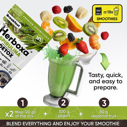 Spirulina Detox - El desayuno rápido y saludable con espirulina
