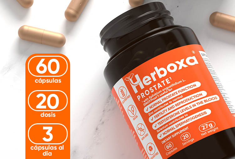 HERBOXA PROSTATE | 60 cápsulas