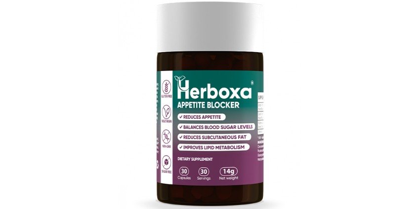 Herboxa® APPETITE BLOCKER | Controla tu apetito y disfruta de los alimentos que te gustan