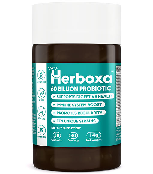 Herboxa Probiotic 60 Billion - 30 Comprimidos